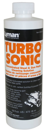 Lyman Turbo Sonic Gun Parts Cleaning Solution 16oz bottle